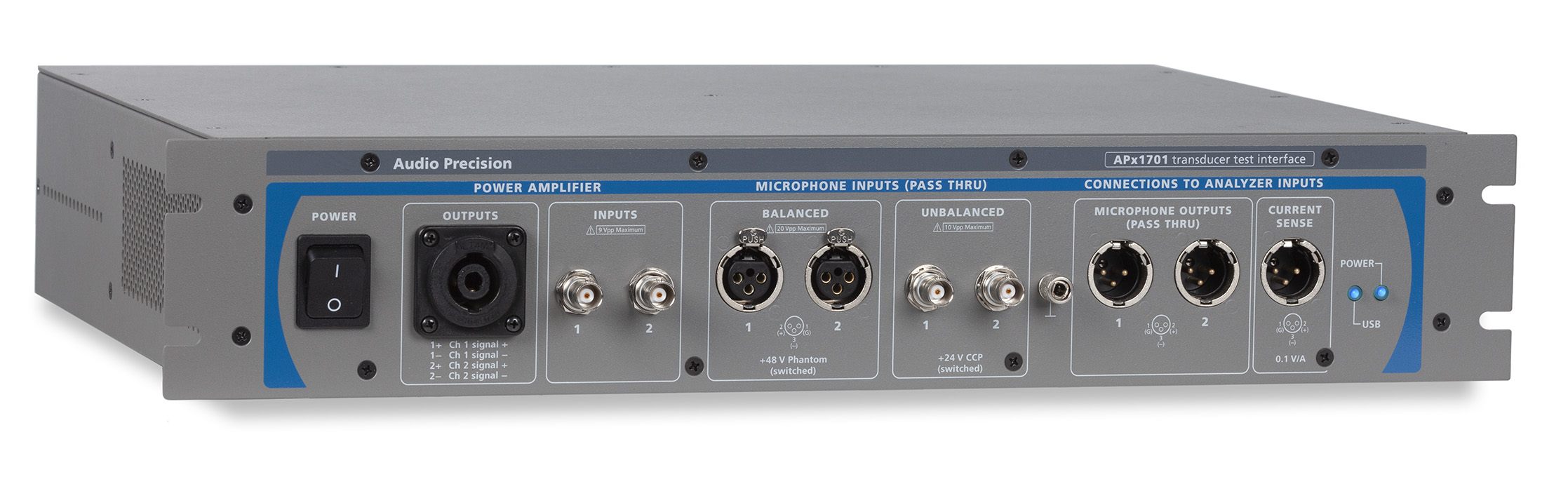 AudioPrecision APx1701 传感器测试接口